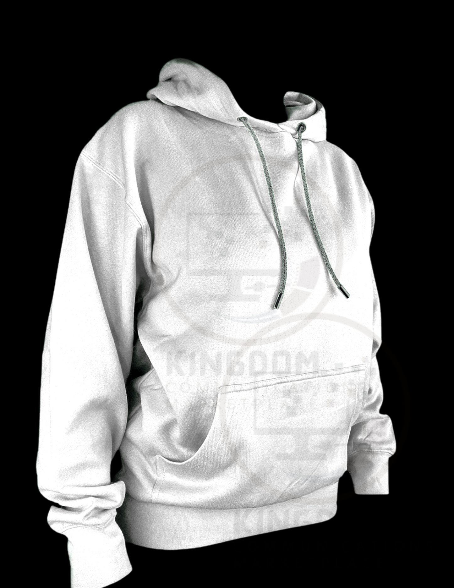 Hoodie with Rhinestone String